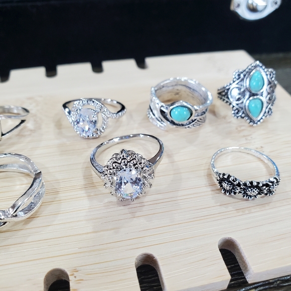 24 Mixed Style Rings - Picture 4 of 11